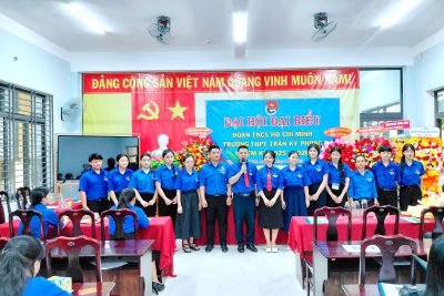Đại hội Đoàn trường THPT Trần Kỳ Phong nhiệm kỳ 2025-2026 thành công tốt đẹp