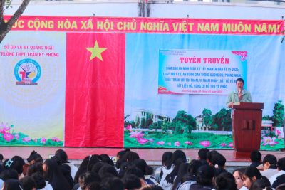 Hoạt động tuyên truyền đảm bảo an ninh trật tự Tết Nguyên đán Ất Tỵ 2025